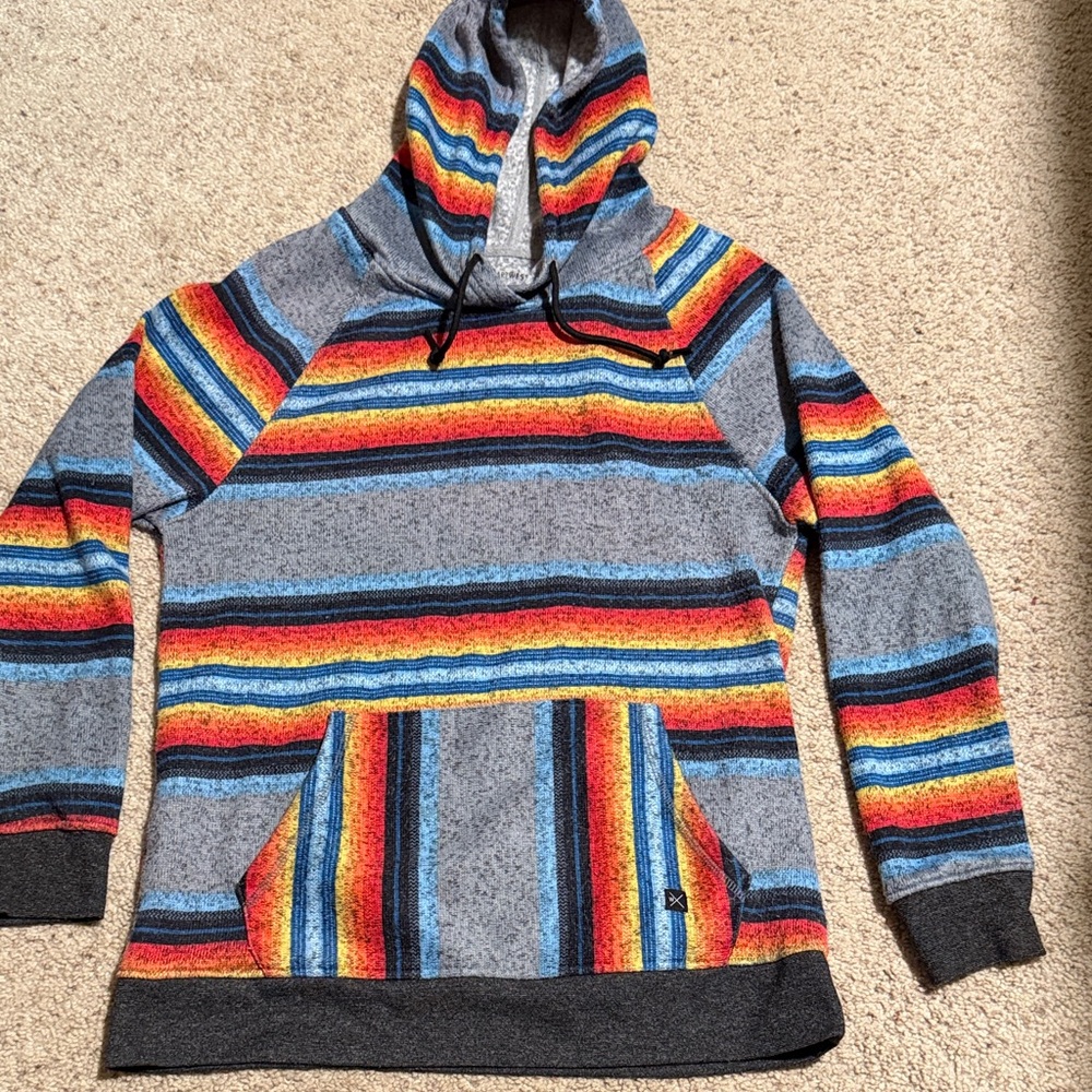 Departwest Multicolor Striped Men's Sweater